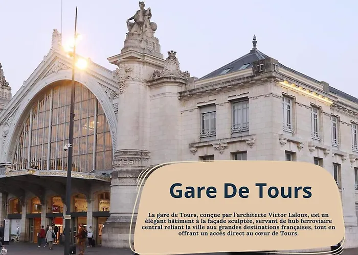 Urban - 800 M Gare- Hyper Center - Wifi - Climatise 图尔